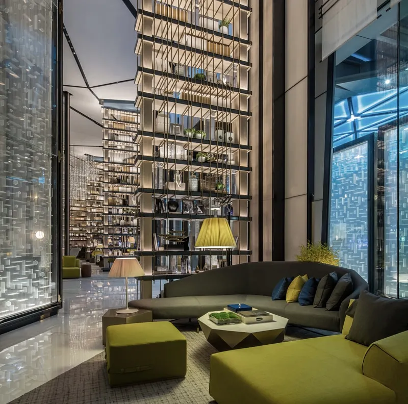 InterContinental Beijing Sanlitun — project portfolio image, ORSAY company brochure page 22, view 2