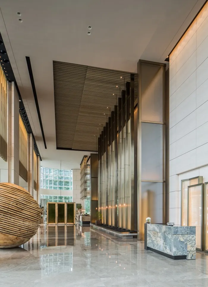 Shenzhen Marriott Hotel Nanshan — project portfolio image, ORSAY company brochure page 26, view 1