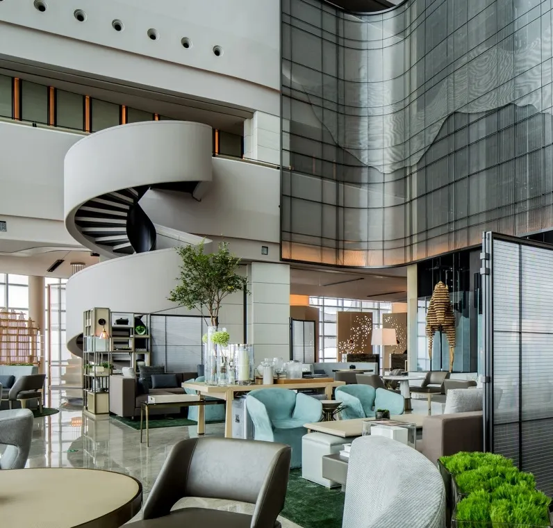 Shenzhen Marriott Hotel Nanshan — project portfolio image, ORSAY company brochure page 26, view 2