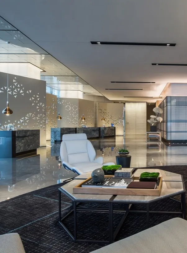 Shenzhen Marriott Hotel Nanshan — project portfolio image, ORSAY company brochure page 27, view 1