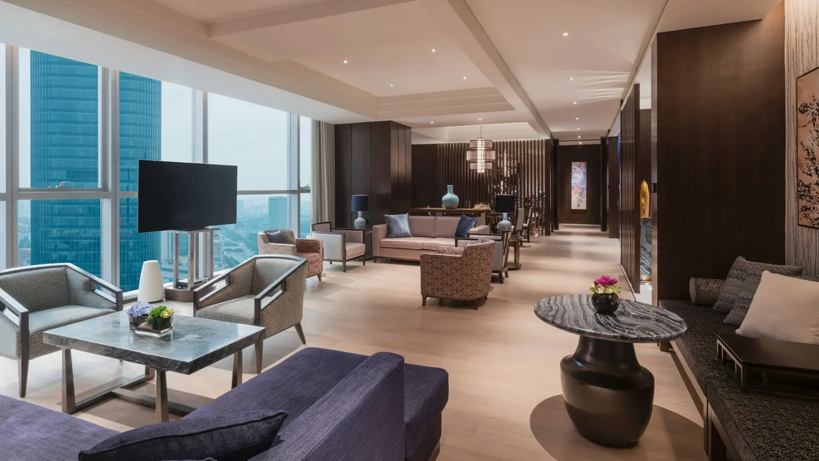 Hyatt Regency Shanghai Wujiaochang — project portfolio image, ORSAY company brochure page 39, view 1