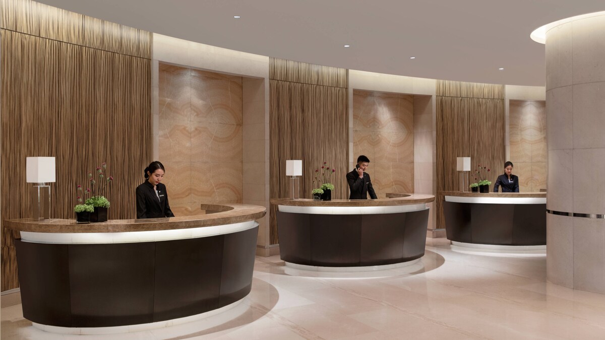 JW Marriott Hotel Beijing front desk