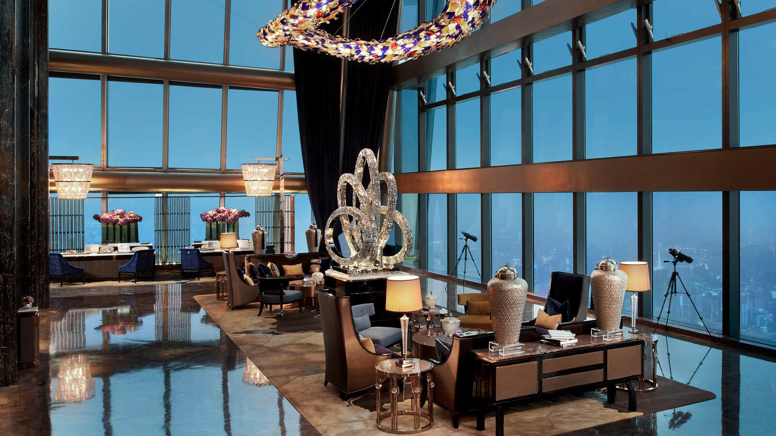 The St. Regis Shenzhen lobby
